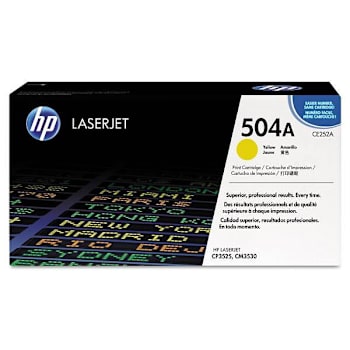 Image for HP 504a Yellow Original Laserjet Toner Cartridge from HD Supply