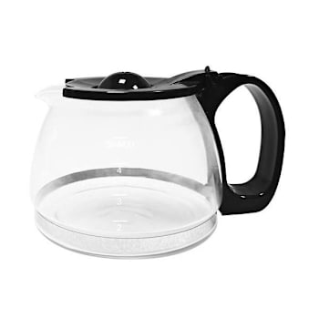 Image for Adamax Newhouse 4-5 Cup Coffee Maker Glass Carafe Black Case Of 5 from HD Supply
