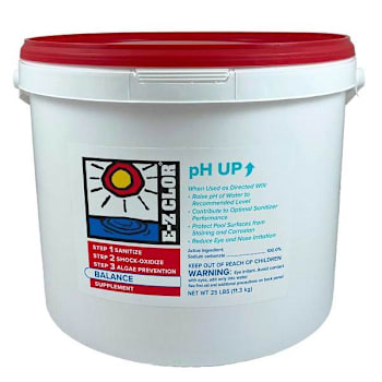 E-Z Clor 25 Lb. pH Up Pail