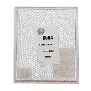 Erp® Replacement 8-3/4 X 10-1/2 X 3/32 In. Aluminum Filter For Range Hood