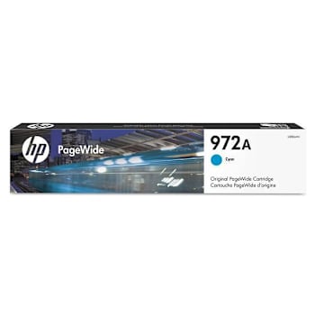 Image for HP 972a Cyan Original Pagewide Cartridge from HD Supply