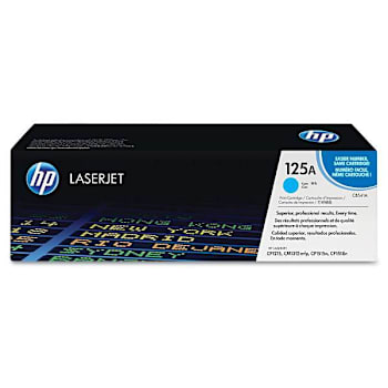 Image for HP 125a Cyan Original Laserjet Toner Cartridge from HD Supply