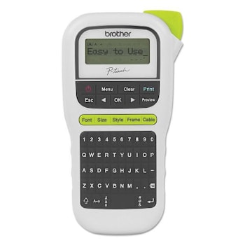 Image for Brother Pt-H110 Easy Portable Label Maker 2 Lines 4.5 X 6.13 X 2.5 from HD Supply