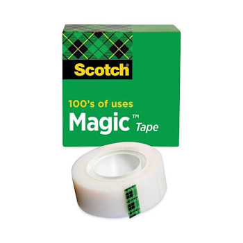 Magic Tape Refill, 1" Core, 0.75" X 36 Yds, Clear