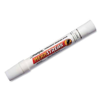 Image for Sharpie Mean Streak Marking Stick Broad Bullet Tip White from HD Supply