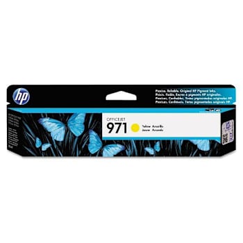 Image for HP 971 Yellow Original Ink Cartridge from HD Supply