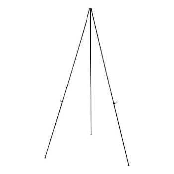 Universal Instant Setup Foldaway Easel Adjusts 15" To 61" High Steel Black