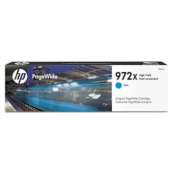 Image for HP 972x High-Yield Cyan Original Pagewide Cartridge from HD Supply