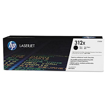Image for HP 312x High-Yield Black Original Laserjet Toner Cartridge from HD Supply