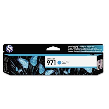 Image for HP 971 Cyan Original Ink Cartridge from HD Supply