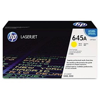 Image for HP 645a, (C9732a) Yellow Original Laserjet Toner Cartridge from HD Supply