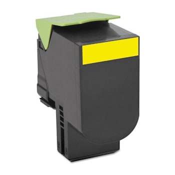 Image for Lexmark Return Program High-Yield Toner 3,000 Page-Yield Yellow from HD Supply