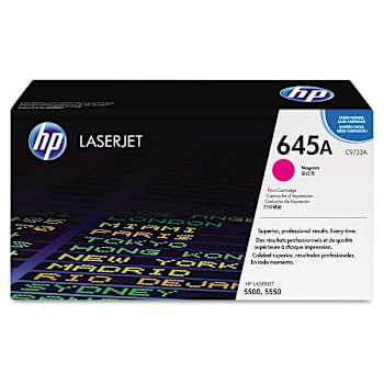 Image for HP 645a Magenta Original Laserjet Toner Cartridge from HD Supply