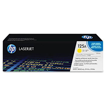 Image for HP 125a Yellow Original Laserjet Toner Cartridge from HD Supply