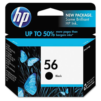 Image for HP 56 Black Original Ink Cartridge from HD Supply