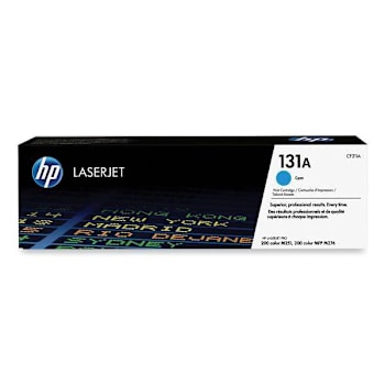 Image for HP 131a Cyan Original Laserjet Toner Cartridge from HD Supply