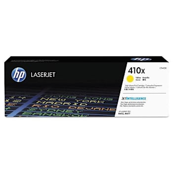 Image for HP 410x High-Yield Yellow Original Laserjet Toner Cartridge from HD Supply