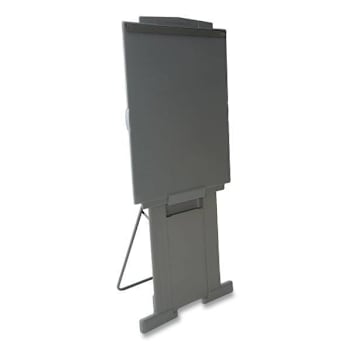 Image for Duramax Portable Presentation Easel, Adjusts 39" To 72" High, Plastic, Gray from HD Supply
