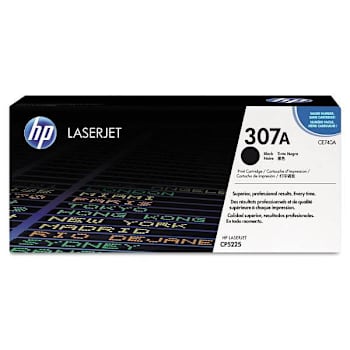 Image for HP 307a Black Original Laserjet Toner Cartridge from HD Supply