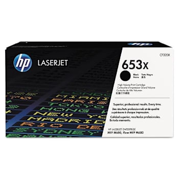 Image for HP 653x, (Cf320x) High-Yield Black Original Laserjet Toner Cartridge from HD Supply