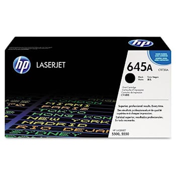 Image for HP 645a Black Original Laserjet Toner Cartridge from HD Supply