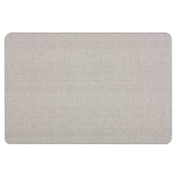 Quartet Oval Office Fabric Board 48"X36" Gray Surface