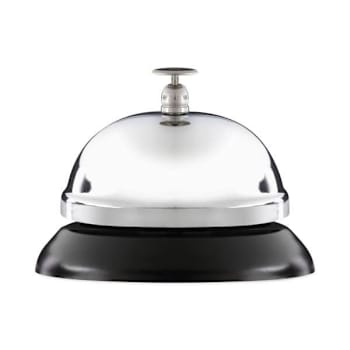 Universal Call Bell 3.38" Diameter Brushed Nickel