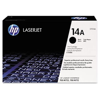 Image for HP 14a Black Original Laserjet Toner Cartridge from HD Supply