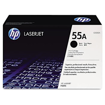 Image for HP 55a Black Original Laserjet Toner Cartridge from HD Supply