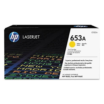 Image for HP 653a Yellow Original Laserjet Toner Cartridge from HD Supply