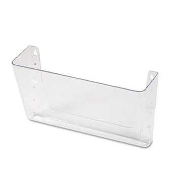 Universal Wall Files Letter Size 13"X4"X7" Clear