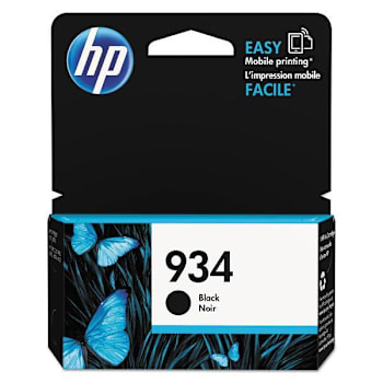 Image for HP 934 Black Original Ink Cartridge from HD Supply