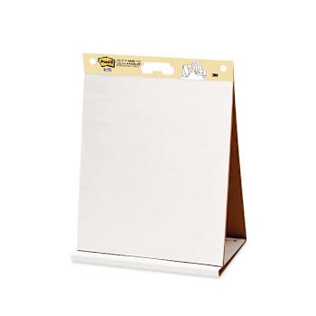 Original Tabletop Easel Pad With Self-Stick Sheets, Unruled, 20 X 23, White, 20 Sheets