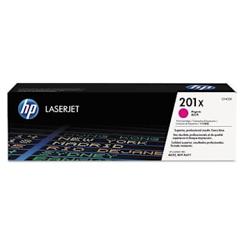 Image for HP 201x High-Yield Magenta Original Laserjet Toner Cartridge from HD Supply