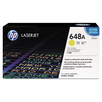 Image for HP 648a Yellow Original Laserjet Toner Cartridge from HD Supply