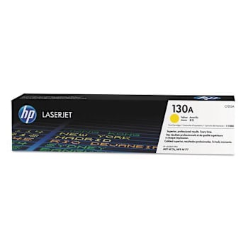 Image for HP 130a Yellow Original Laserjet Toner Cartridge from HD Supply