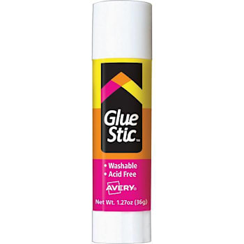 Avery Washable Glue Stic 1.27 Oz