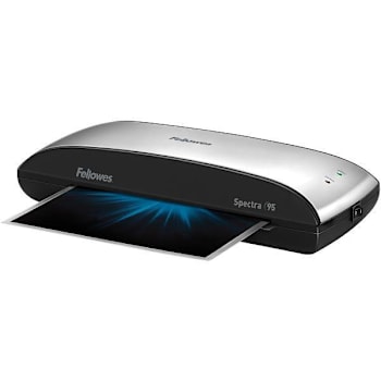 Fellowes Spectra 9.5" Hot Laminator Silver