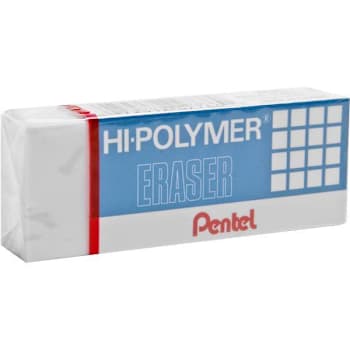 Image for Pentel Hi-Polymer Eraser White from HD Supply