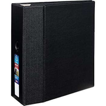 Image for Avery Durahinge 5" Binder 780 Sheet Capacity D Ring Black from HD Supply