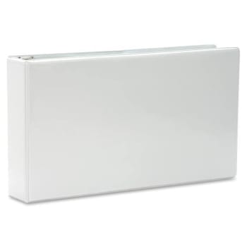 Image for Business Source 3" Tabloid View Binder 11"X17" Round Ring White from HD Supply