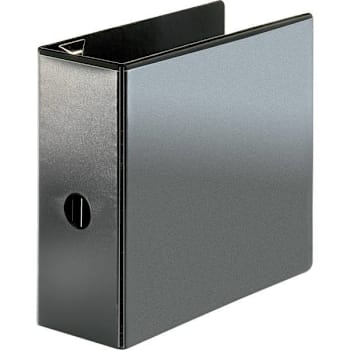 Image for Business Source Easy Open 5" View Binder 925 Sheet Capacity D Ring Black from HD Supply
