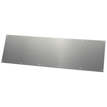 Image for Rockwood Stainless Steel Rectangular Kick Plate 34"w from HD Supply