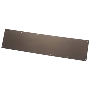 Image for Rockwood 8 X 34 In Rectangular Kick Plate (Satin Bronze) from HD Supply