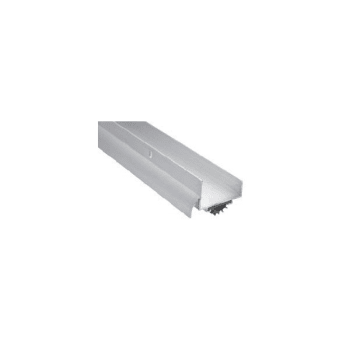Pemko 36 x 1 in Eco-V Insert Aluminum Door Shoe (White)