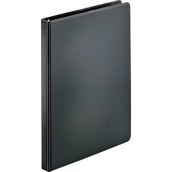 Image for Business Source Basic 0.5" Binder 125 Sheet Capacity Round Ring Black from HD Supply