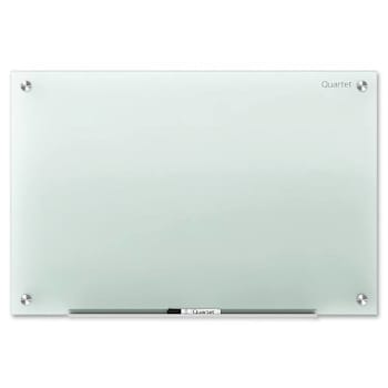 Image for Quartet Infinity Dry Erase Whiteboard 72"X48" Tempered Glass Frameless Frost from HD Supply