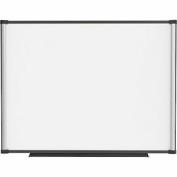 Image for Lorell Magnetic Dry Erase Board 48"X36" Aluminum Frame Includes Accessory Tray from HD Supply