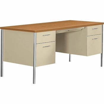 Image for Hon 34000 Double Pedestal Desk 60"X30"X29.5" Putty from HD Supply
