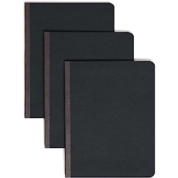 Smead Premium Pressboard Report Cover 3" Capacity Black